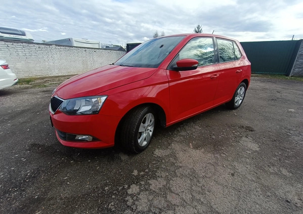 Skoda Fabia cena 19000 przebieg: 233653, rok produkcji 2016 z Nowe małe 121